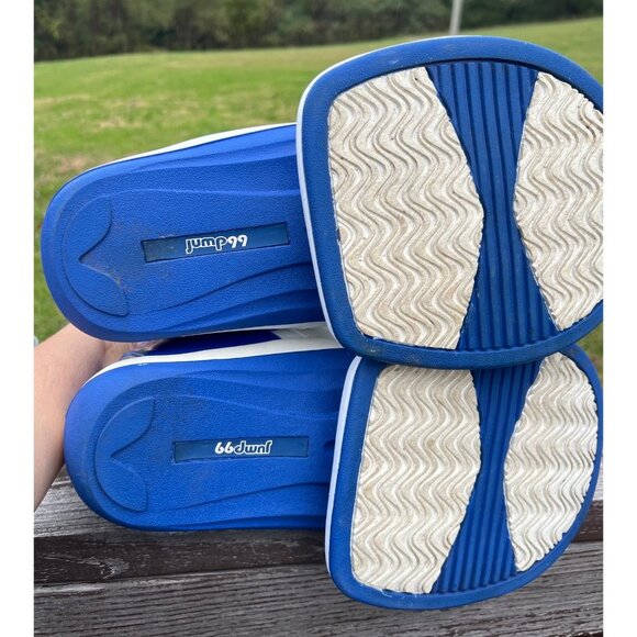 Jump99 Plyometric Vertical Jump Training Shoes Sneakers Mens Size 11 White Blue - Picture 8 of 9